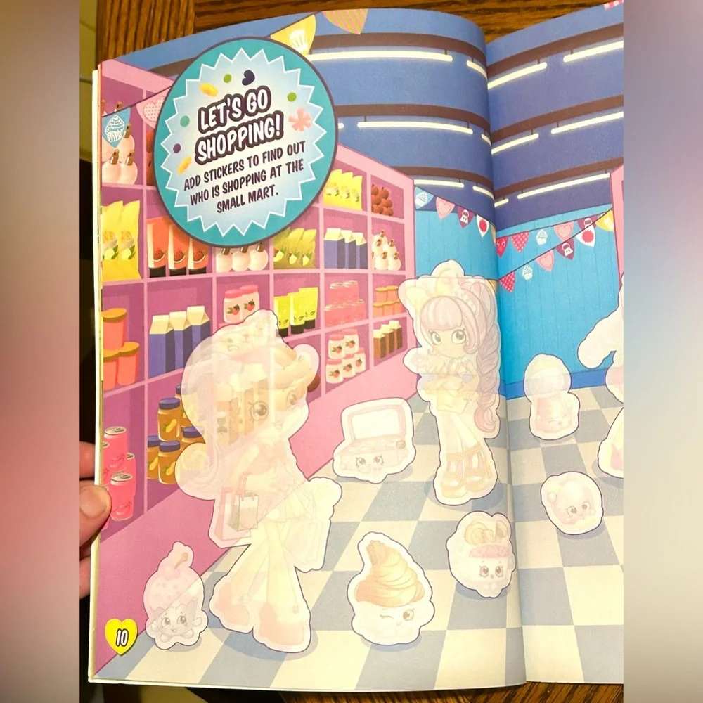 🍭 SHOPKINS SHOPPIES STICKER FUN BOOK 🍭 - Picture 11 of 14